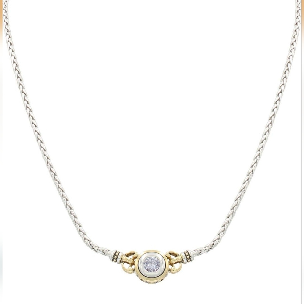 John Medeiros Collections Beijos 6MM Cubic-Zirconia Single Stone 16" Necklace